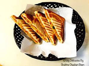 Masala Grilled Sandwich