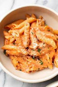 Red Cheese Pasta