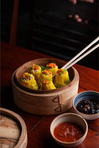 Chicken Shumai With Straw Mushroom Dimsum