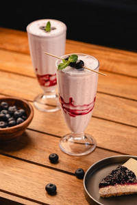 Blueberry Cheesecake Shake
