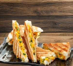 Cheesy Corn Grilled Sandwich