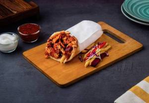 Chicken Schezwan Shawarma