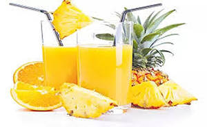 Mosambi And Pineapple Juice