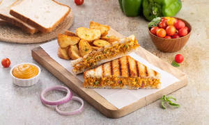Veg Tandoori Grilled Sandwich