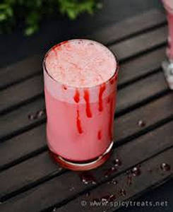 Rose Milk Shake