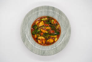 Assorted Vegetables With Hot Garlic Sauce