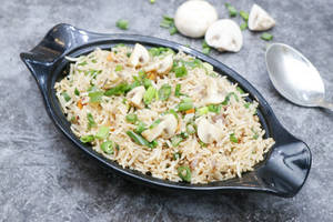 Mushroom Fried Rice.