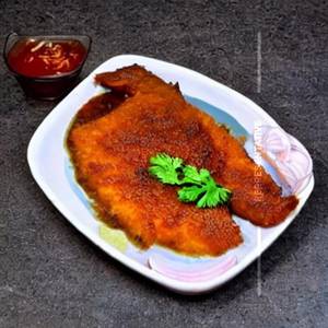 Deep Fry Pomfret