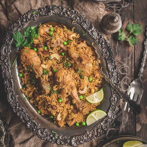 Avakai Chicken Bone Pulao
