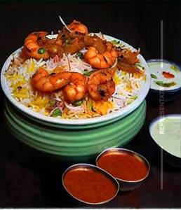 Prawns Biryani