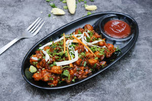 Babycorn Manchurian.