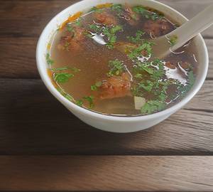 Veg clear soup                                                                     