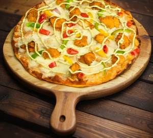 Tandoori paneer pizza