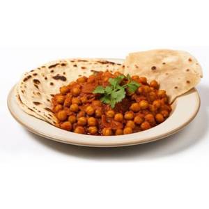 Roti & Veg Chana Masala