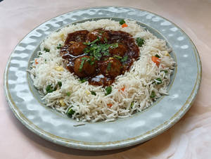 Veg Manchurian Combo
