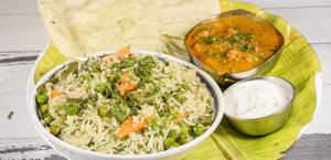 Veg Pulao With Korma
