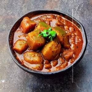 Soyabean Aloo Masala