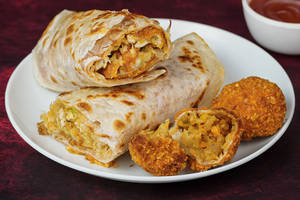 Crispy Kurkure Frankie