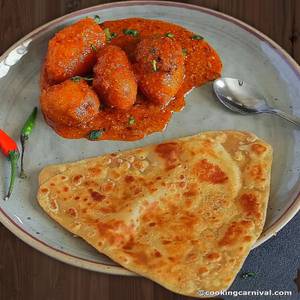 Paratha(5P)+Aloo Dum