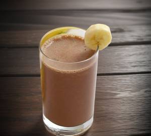 Chocolate + Banana Milk Shake