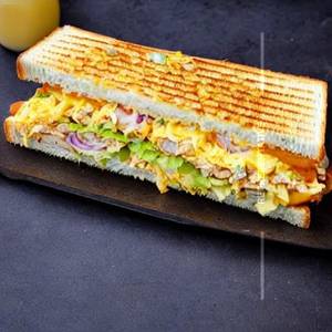 Egg Chicken Cheese Sandwich