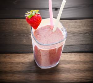 Oreo + Strawberry Milk Shake