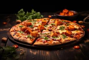 Paneer Tikka Pizza