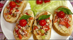 Veg Italian Bruschetta
