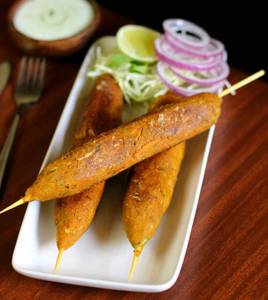 Sabzi Seekh Kebab