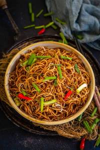 Chicken Pan Fried Noodles