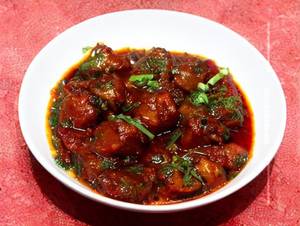 Veg. Manchurian Dry/gravy