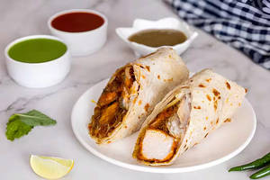 Chilli Paneer Roll In Rumali