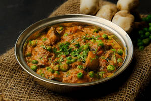 Mushroom Matar Masala