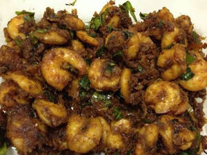 Prawns Pepper Fry