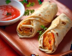 Peri Peri Paneer Roll