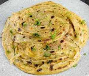 Green Chilli Lachha Paratha