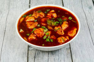 Mushroom Chilly (Gravy)