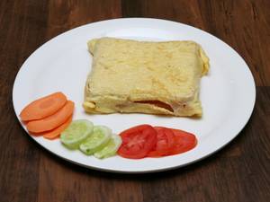 Bread omelette