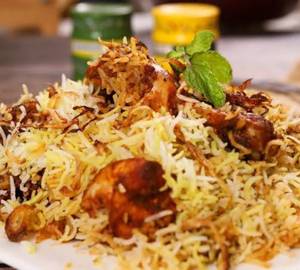 Hyderabadi Chicken Tikka Biryani