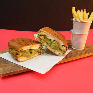 Pesto Paneer Sandwich