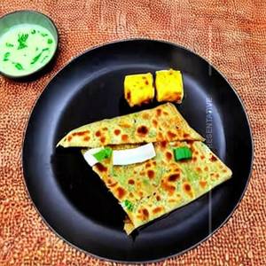 Paneer Potato Paratha