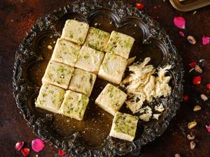 White Soan Papdi (1 Pc)