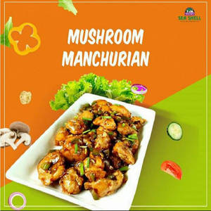 Mushroom Manchurian Dry