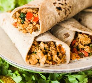 Egg Bhurji Roll
