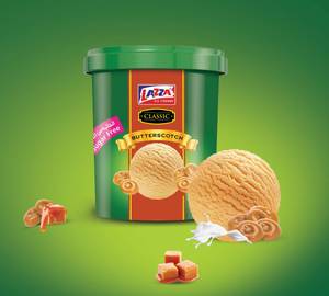 Sugar Free Butter Scotch LC Ice Cream- 500 Ml