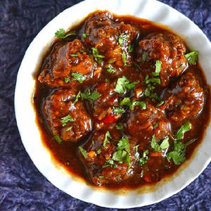 Gravy Veg Manchurian Balls