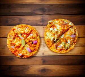 Paneer veg loaded with margherita [6 inches]