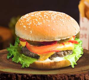 3 veg burger