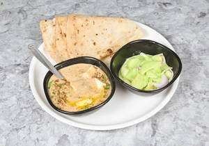 2 Rumali Roti with Paneer Kali Mirch