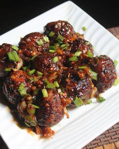 Dry Veg Manchurian Balls